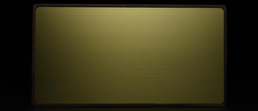 A laser-cut stainless steel encapsulation plate